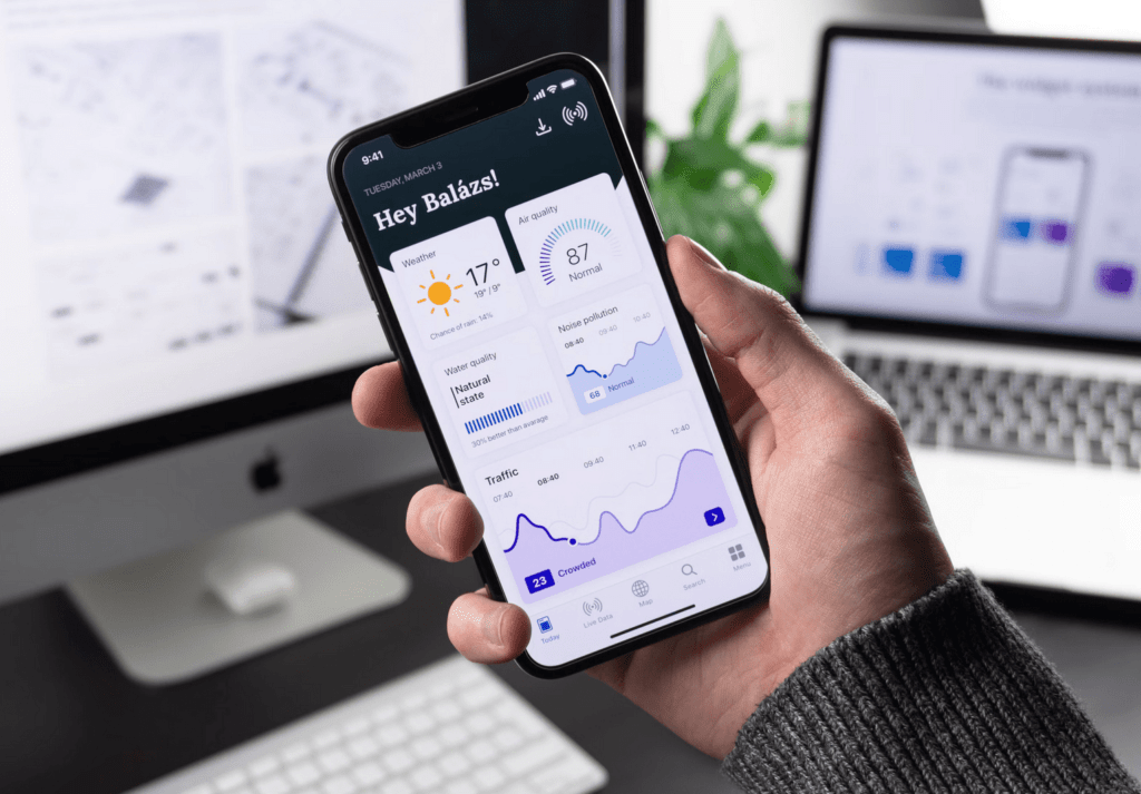 Application réalisé par Power Apps